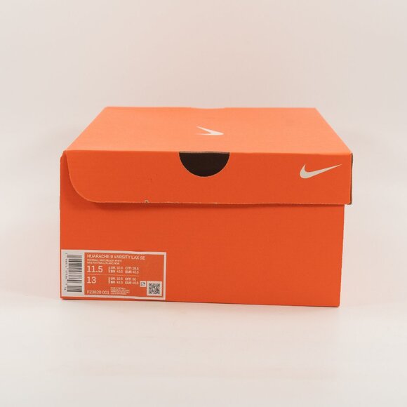 Nike Huarache 9 Varsity LAX SE \'Football Grey\' FZ3620-001 Lacrosse Multi-Size main image 7